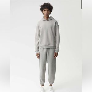 Pangaia signature sweat-set, color Stone,size XS, only worn few times